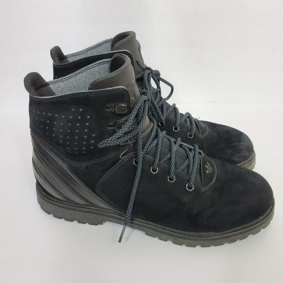 adidas black work shoes
